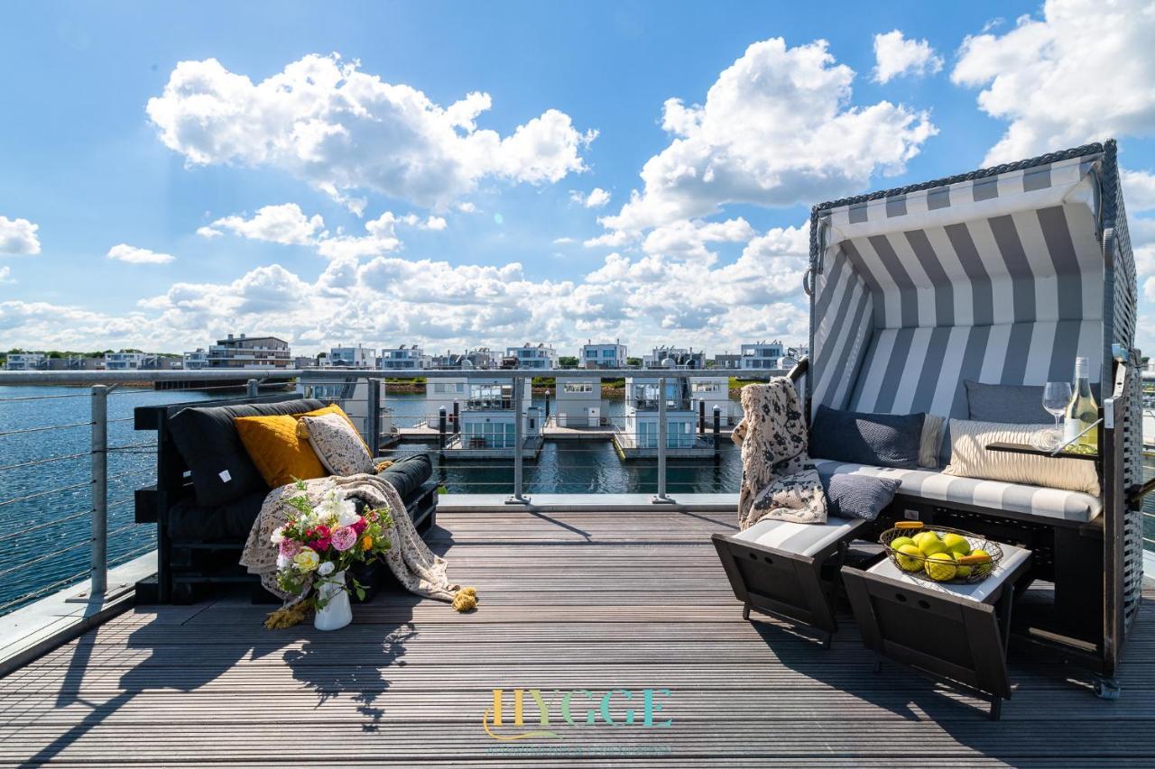 Schwimmendes Haus Hygge Olpenitz Hotel Eksteriør billede